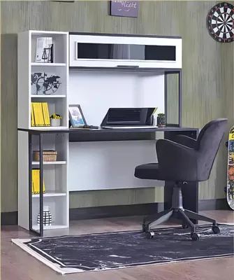 Productafbeelding van Bureau, schrijf bureau, tafel, 130x60x171, bureaus, tafels, meubels, hout, computer