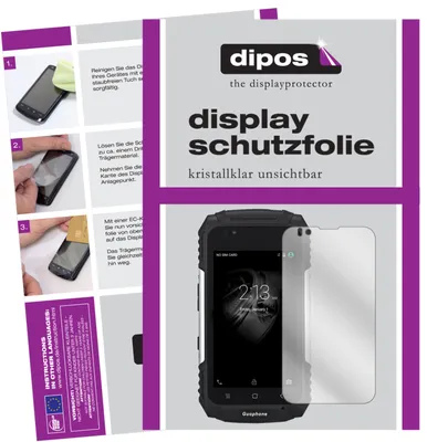 Produktbild von 6x Schutzfolie für Guophone V88 klar Displayschutzfolie Folie Display Schutz