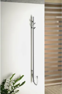 Zdjęcie produktu dla Elektryczna suszarka do ręczników PASADOR, 150x1500 mm, 30 W, polerowana stal nierdzewna