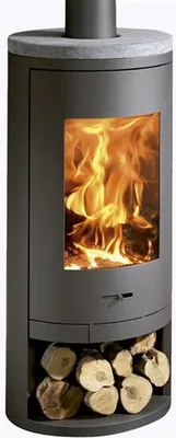 Image de Poele a Bois - PANADERO - Sydney Ecodesign - 7,4 kw - Bûches 50 cm
