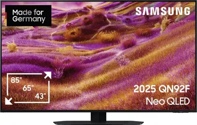 Produktbild von Samsung 50" Neo QLED QN92F 4K Vision AI Smart TV (2025), 127 cm (50"), 3840 x 2160 Pixel, Neo QLED, Smart-TV, WLAN, Schwarz