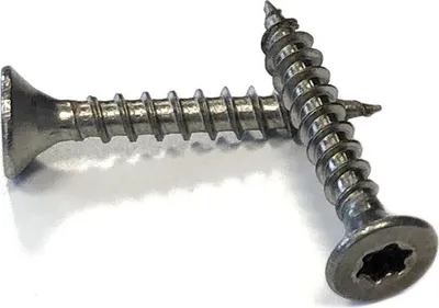 Produktbild von Spanplattenschrauben Edelstahl 3x16 mm - 200 Stück  Holzschrauben A2 Torx