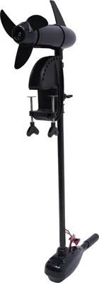 Produktbild von Elektrischer Außenborder - Trolling Motor 12 V - 1,2 PS - Manuelle Steuerung - Für Schlauchboot/aufblasbares Boot - Propeller - Schwarz