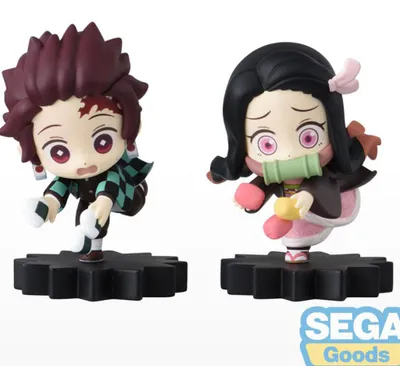 Immagine prodotto di Demon Slayer Kimetsu No Yaiba - Pack Statuette Kamado Tanjiro & Kamado Nezuko mO