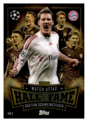 Obrázek produktu pro HOF5 – Bastian Schweinsteiger – Match Attax Síň slávy – 2025/2026