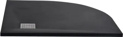 Image de vidaXL Receveur de douche SMC noir 90x90 cm