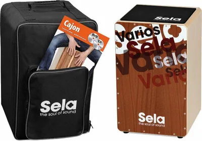 Produktbild von Sela SE 133 EN, Cajón-Trommel, Holz, 300 mm, 300 mm, 470 mm, Deutschland