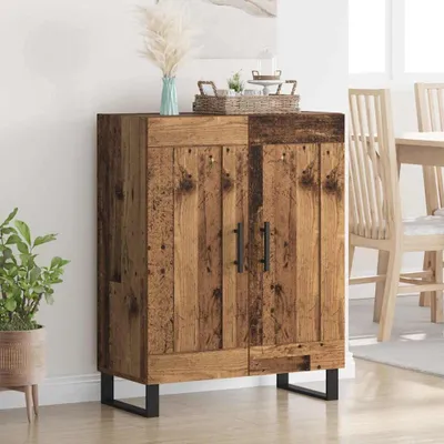 Produktbild von vidaXL Sideboard Altholz 69,5 x 34 x 90 cm Verbundholz und Eisen