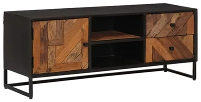 Produktbild von vidaXL TV-Schränk 105 x 30 x 40 cm Massiv Holz und engineered Wood