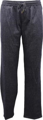 Obrázok produktu pre 1616AI pantalone uomo SUN68 man bavlnené/vlnené nohavice károvaná sivá