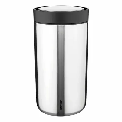 Produktbild von Stelton To Go Click Becher, Trinkbecher, Cup, Edelstahl pulverlackiert, Kunststoff, Edelstahl, 200 ml, 675