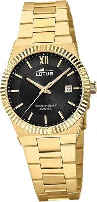 Produktbild von Lotus Edelstahl Damen Uhr Armbanduhr gold Elegant Classic D2UL18840/3