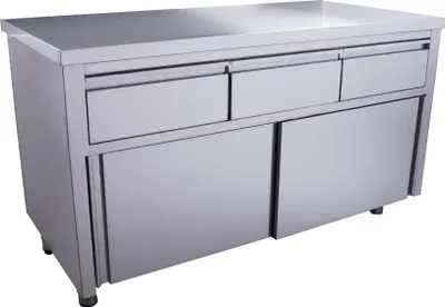 Produktbild von Saro Schiebetürenschrank - 3 Schubladen 1400X700Mm