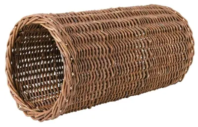 Productafbeelding van Konijnentunnel Wilg - Natuurlijke materialen - ø 20 x 38 cm - Ceder