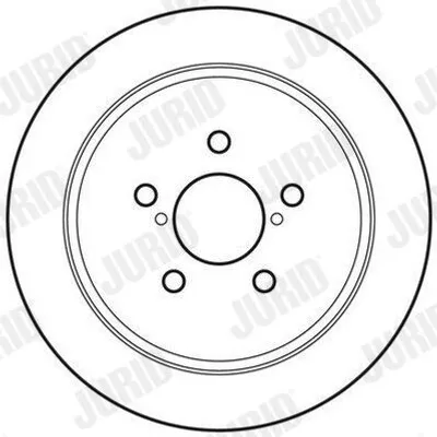 Produktbild von 2x JURID Bremsscheibe 562826JC für SUBARU Legacy IV Kombi (BP) OUTBACK (BL BP)
