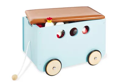 Produktbild von Spielzeugkiste mit Rollen 'Jim', mint