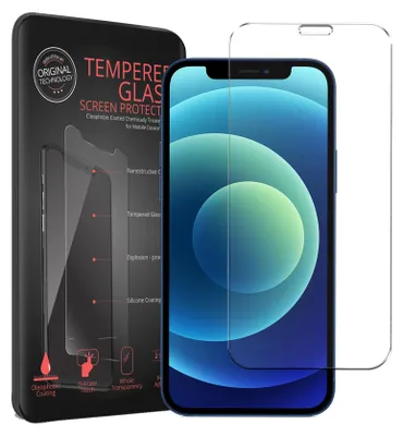 Produktbild von 2x Panzerglas für Apple iPhone 12 / 12 Pro Glas Folie Displayschutz Schutzfolie