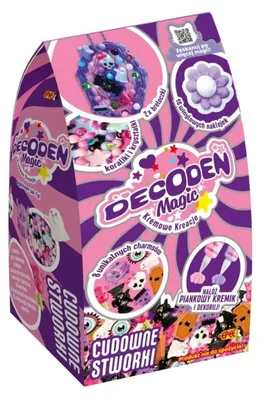 Zdjęcie produktu dla Decoden Magic starter Cudne Stworki zestaw kreatywny EPEE 6+