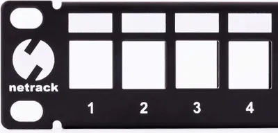 Image de Panneau de brassage Keystone 19" 24 ports, UTP Netrack