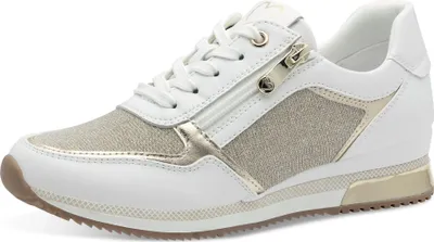 Image de Marco Tozzi Dames Faible Sneaker Low Top 2-23713-41 blanc