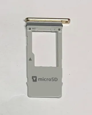 Produktbild von GH98-42597C Micro SD Tray Halter für Samsung Galaxy A8 (2018) gold