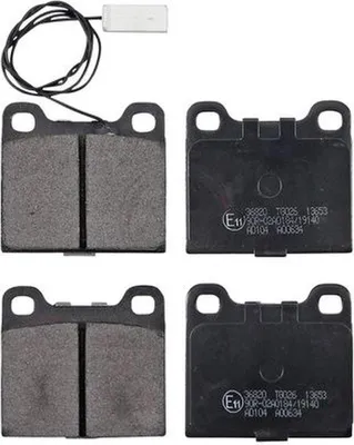 Produktbild von Bremsbelagsatz mit integriertem Verschleißsensor 15 mm A.B.S. für ALFA ROMEO 75