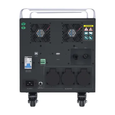 Produktbild von KÖNNER & SÖHNEN Stromerzeuger KS 2500PS (mit eingebauter LiFePO4-Akkubatterie, Nennleistung 2500 Watt, Akkukapazität 2560 Wh, 1-tlg), Wirkungsgrad 90%