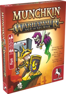 Produktbild von Munchkin Warhammer Age of Sigmar 17020G Kartenspiel