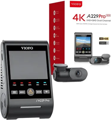 Produktbild von Viofo A229 Pro 2Ch 4K + 2K Wlan, Gps