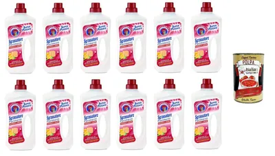Produktbild von Chanteclair- Sgrassatore Pavimenti Bodenentfetter Marseille und Zitrone 12x 750ml+ Italian Gourmet polpa 400g