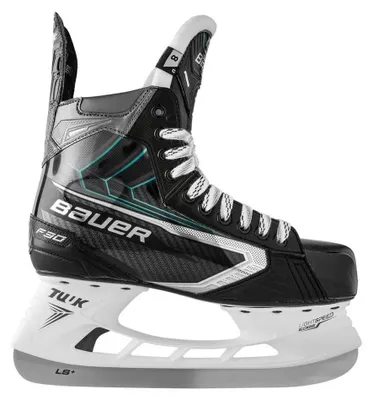 Image de BAUER Patins à glace Supreme F30 - Taille : Intérieure, Couleur : Noir, Pointure : 06.05