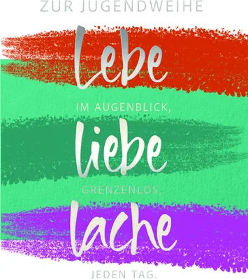 Produktbild von CACTUS Grußkarte Jugendweihe "Spruch"
