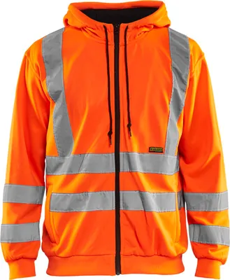 Produktbild von Blakläder High Vis Kapuzenshirt 3346 1974 in zwei Farben, Farbe:orange, Größe:3XL