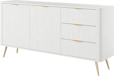 Produktbild von Kommode Lante 163 2D3S weiß