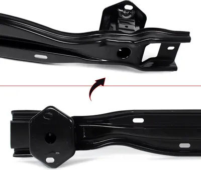 Productafbeelding van Achterste verstevigingsbalk voor BMW 3-serie F30/F31, modeljaren 2012–2019 – Impactbalk, zwart – Autotoebehoor