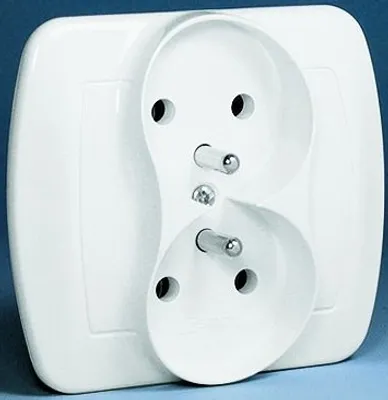 Obrázok produktu pre Kontakt-Simon AGZ2/11, Biela, Plast, IP20, 250 V, 90 mm, 37,5 mm