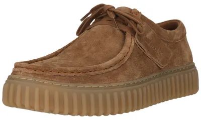 Produktbild von CLARKS Schuhe Torhill mit gerippter Laufsohle 1224 Cola Suede 42,5