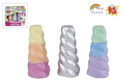Productafbeelding van Kreda, vorm van een eenhoorn, 3 stuks, 8 cm, artikelnummer 720771, 10742