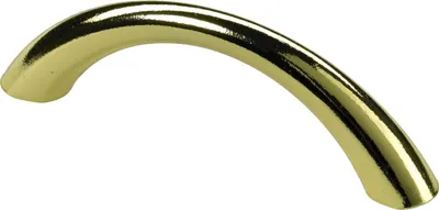 Produktbild von Hettich Möbelgriff vermessingt gold 10 x 79 x 23 mm - 1 Stück