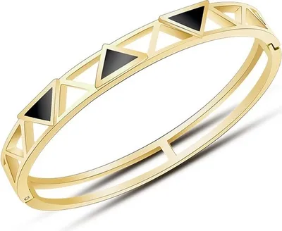 Produktbild von ZA-21040 Armband in Roségold und Schwarz KP21040