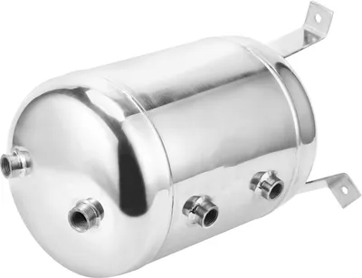 Obrázek produktu pro Vertikální tlaková nádoba z nerezové oceli s 5 přípojkami pro skladování vysokotlakého plynu, 1/2" a 1/4" NPT