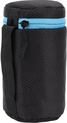 Image de Etui de protection pour objectif d'appareil photo, étui étanche en néoprène avec fermeture éclair pour DSLR L