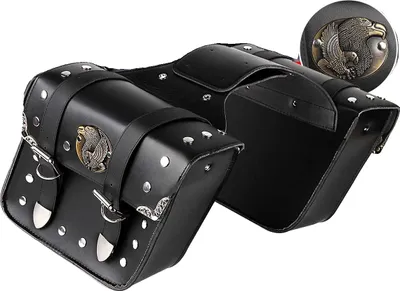 Obrázek produktu pro Boční brašna na motorku, odolnáPolyuretankůže, prostorný design, pár