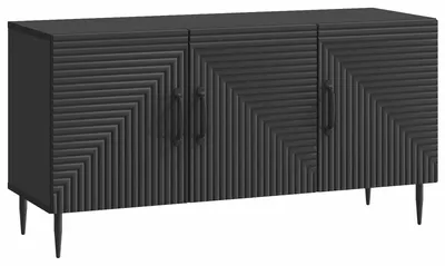 Obrázek produktu pro Televizní skříň Černá 99 x 34,5 x 50 cm Kompozitní dřevo