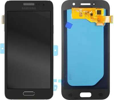 Produktbild von Clappio, Komplettes OLED-Display mit Touch für Galaxy A5 2017 mit Flexkabel, Schwarz