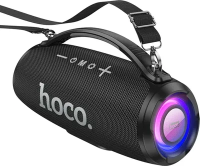 Produktbild von HOCO HA4 Surge Tragbarer Lautsprecher Blutooth/ FM/ TF-Karte/ USB-Speicherstick/ AUX 2 x 20 W Schwarz