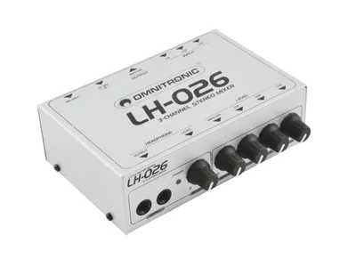 Immagine prodotto di Omnitronic 10355026 Audio-Mixer 3 Kanäle 20 - 20000 Hz Weiß (10355026)