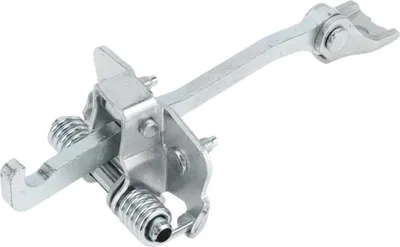Produktbild von Türprüfbandstopperbegrenzer Nr. 93867645 Türprüfhalterung Stop für VAUXHALL VIVARO B für VAUXHALL VIVARO B Metall vorne links rechts/LH RH.