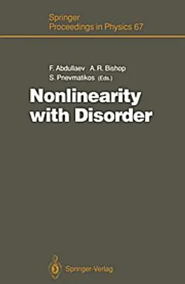 Produktbild von Nonlinearity with Disorder