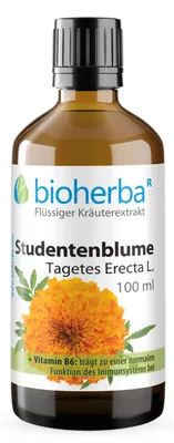 Produktbild von Bioherba Studentenblume Тagetes Erecta L. Tropfen Tinktur 100 ml